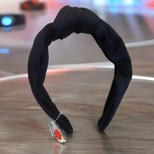 Claire's Chic Black Knotted Headband